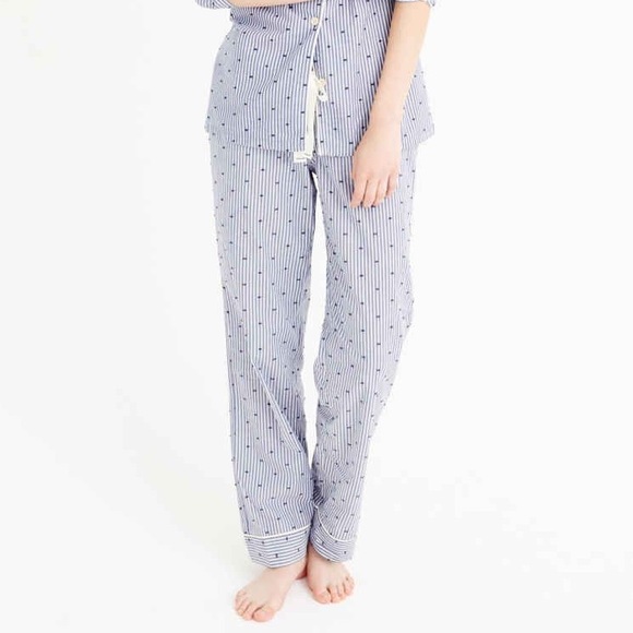 J. Crew Other - J.Crew Stripe Dot Pajama Pant